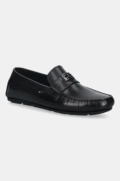 Kožené mokasíny Tommy Hilfiger HARDWARE DRIVER SHOE