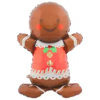 Balónek perníček 120x78cm 48928