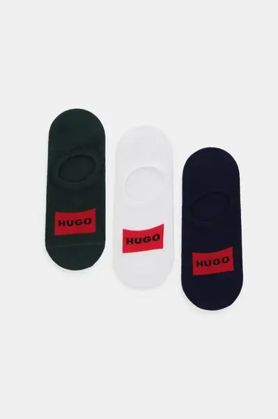 Ponožky HUGO 3P LC LABEL CC 3-pack