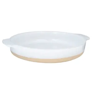 Lurch Terra Nova® zapékací mísa kulatá Ø26cm white/creme (1300ml) (00230535)