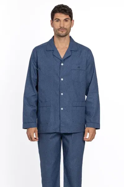 Pánské pyžamo ALONSO 3XL Tmavě modrá