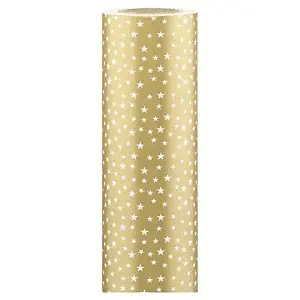 Dárkový papír, motiv hvězdy, šířka 70cm, délka 50m