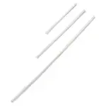 1000 x Vyztužený plastový spoj 100x3.7mm, bílý