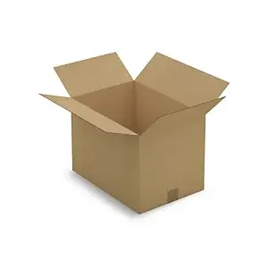 25 x Kartonová krabice 430x300x300mm, hnědá, klopová,třívrstvá vlnitá lepenka (3VVL) | RAJA