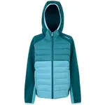 REGATTA OUTDOORS KIELDER IX HYBRID JR Dětská bunda, tyrkysová, velikost