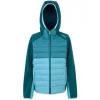 REGATTA OUTDOORS KIELDER IX HYBRID JR Dětská bunda, tyrkysová, velikost