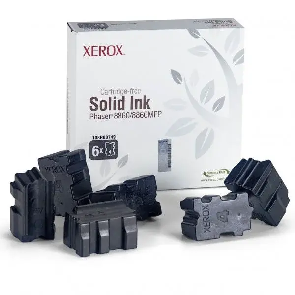 Xerox 108R00749 černý (black) originální toner, 6ks