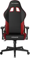 Herní židle DXRacer PRINCE černo-červená, koženka
