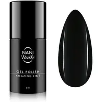 NaniNails NANI Amazing Line gelový lak na nehty odstín Black Tie 5 ml