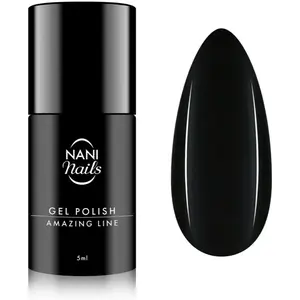 NaniNails NANI Amazing Line gelový lak na nehty odstín Black Tie 5 ml