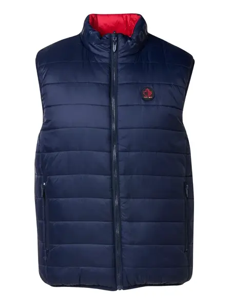 KOROSHI Vesta  námornícka modrá / červená