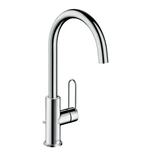 Axor Uno - Umyvadlová baterie s výpustí, chrom 38036000