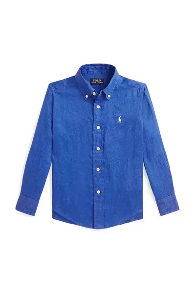Lněná košile Polo Ralph Lauren