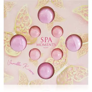 Spa Moments Vanilla Kisses šumivé koule do koupele