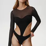 Body Undress Code First Love Bodysuit černá barva, 844