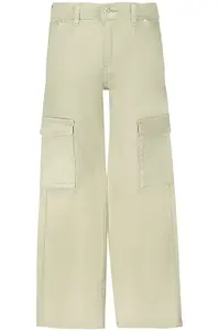 Dívčí zelené kalhoty GUESS