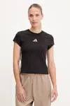 Tričko adidas Animal dámské, černá barva, JM1856