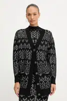 Kardigan Marciano Guess BILLIE dámský, černá barva, 5YGR05 5877Z
