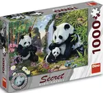 Puzzle Skryté pandy 1000 dílků secret collection