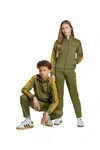 Dětské tepláky adidas Originals zelená barva, s aplikací, JZ4079