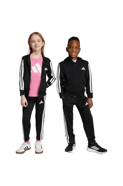 Dětská tepláková souprava adidas černá barva, JX8752