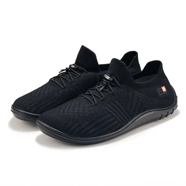 Pánské barefoot boty Brubeck Merino black/black 45