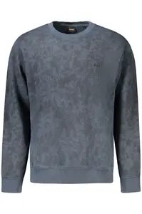 Pánská mikina HUGO BOSS modrá