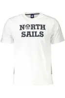 Bílé triko NORTH SAILS s krátkým rukávem