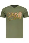 CAVALLI CLASS SHORT SLEEVE T-SHIRT MEN GREEN