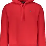 NAPAPIJRI RED MEN'S ZIP-LESS SWEATSHIRT