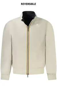 Pánská oboustranná bunda K-WAY béžová