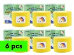 TEMTEX tape Classic, žlutá 5cm x 5m, 6ks
