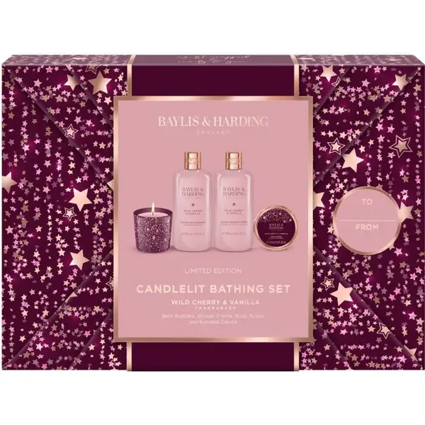 Baylis & Harding Wild Cherry & Vanilla darčeková sada do kúpeľa
