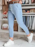 Dámské casual kalhoty s pasem MADELINA