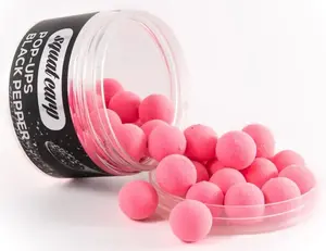 Squat carp plovoucí boilies pop-up black pepper 60 g - 16 mm