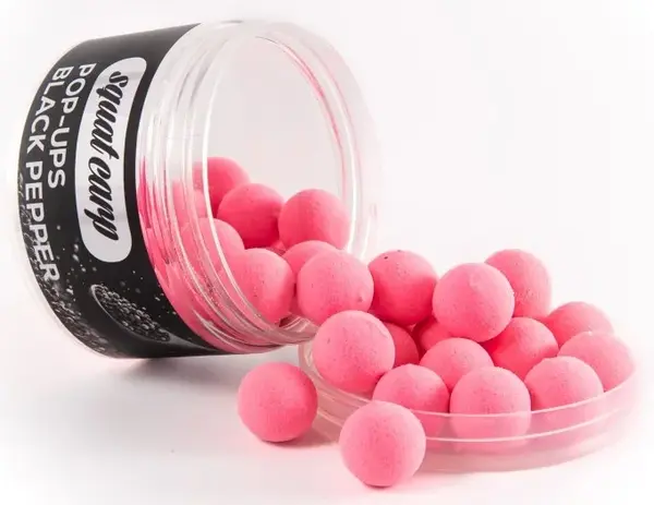 Squat carp plovoucí boilies pop-up black pepper 60 g - 16 mm