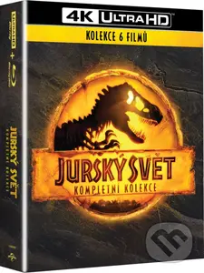 Jurský svět kolekce 1.-6. Ultra HD Blu-ray (UHD+BD)