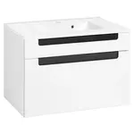 Held SKŘÍŇKA S UMYVADLEM antracitová, bílá