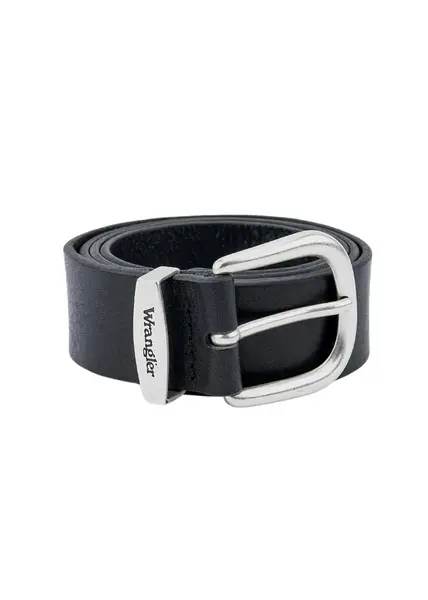 Opasek WRANGLER EASY BELT BLACK 112352691 Velikost: 80 cm