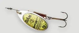 Dam třpytka standard spinner reflex gold - velikost 4 hmotnost 10 g
