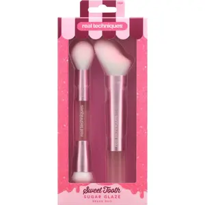 Real Techniques Sweet Tooth Sugar Glaze sada štetcov na tvár