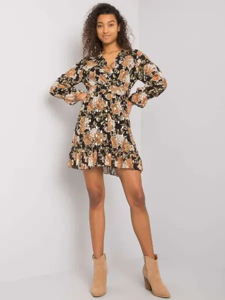 Dress-DHJ-SK-12220-2.14P-black-beige