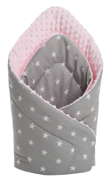 Medi Partners Double-Sided Baby Wrap Cotton + Minky