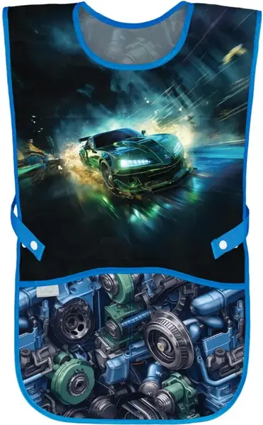 Dětská zástěra Závodní auto