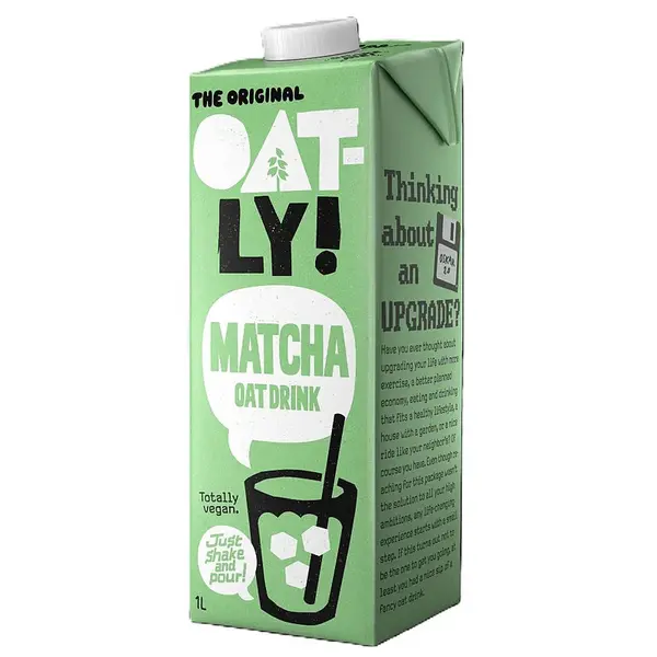 OATLY Ovesný nápoj Matcha 1 litr