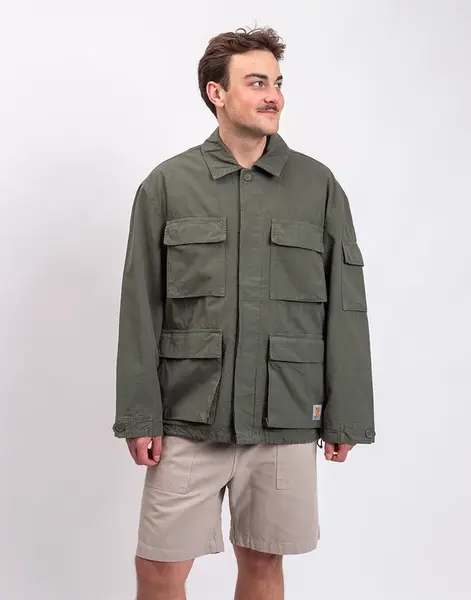 Carhartt WIP Manderson Jacket Leaf garment dyed M