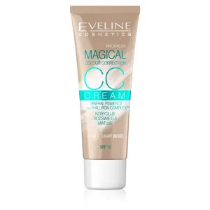 EVELINE COSMETICS Magical Correction - CC krém LIGHT BEIGE 30 ml