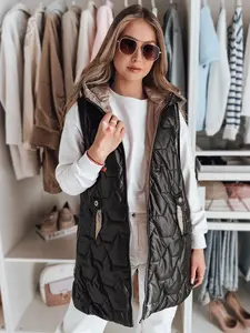 Dámská přechodná pikovaná vesta GLITTI