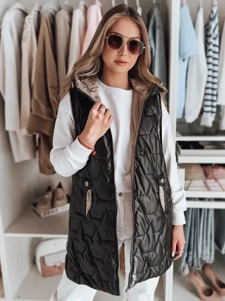 Dámská přechodná pikovaná vesta GLITTI