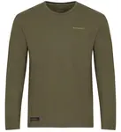 Korda tričko s dlouhým rukávem mindset minimal ls tee dark olive - m